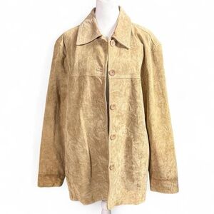 St. John's Bay Tan Leather Jacket